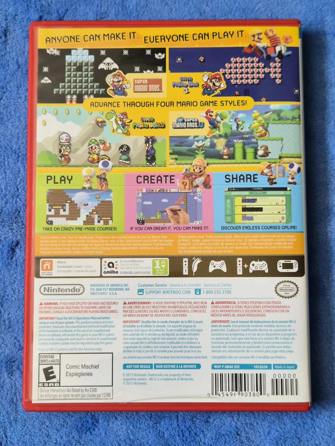 Read Bio | Super Mario Maker (Wii U) - photo 2