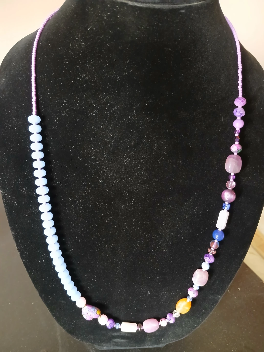 Multicoloured Beaded Necklace - photo 3