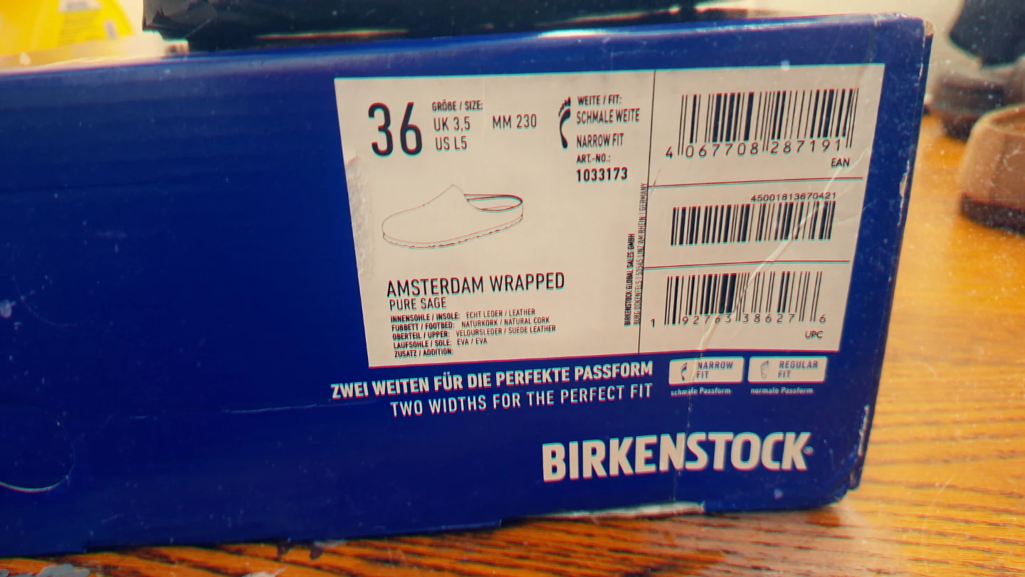 Birkenstock Amsterdam Wrapped Pure Sage - photo 2