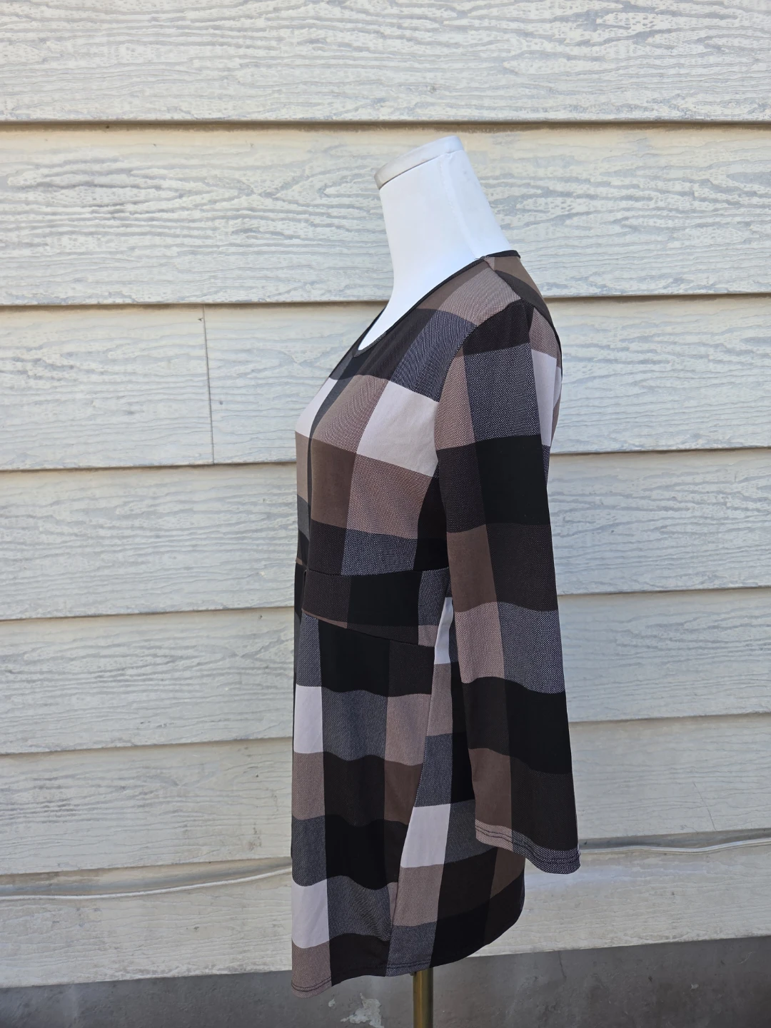 MyBump Plaid Maternity Dress - photo 3