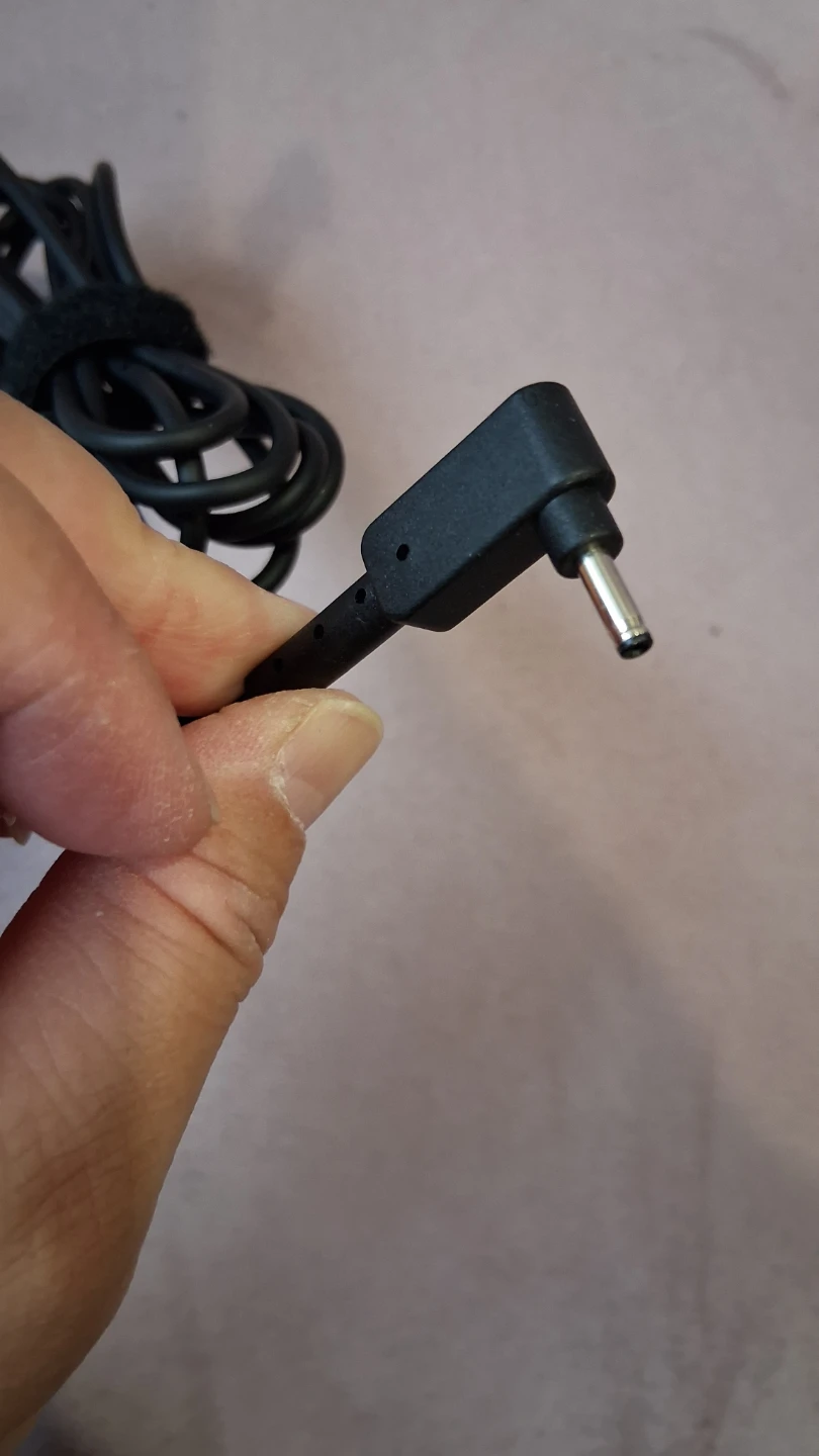 19V AC power adaptor 3mm jack Acer Chromebook Acer Aspire etc. - photo 3