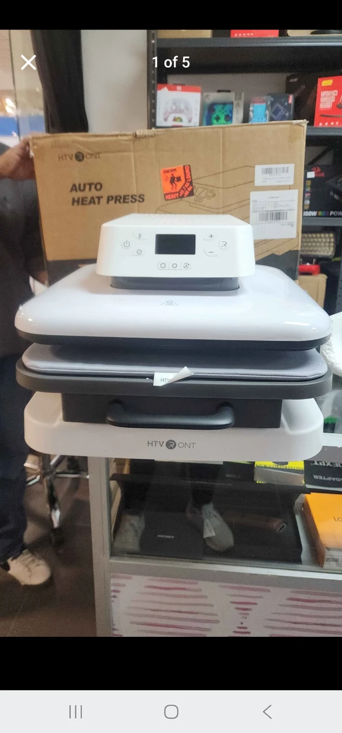 HTVRONT Auto Heat Press
