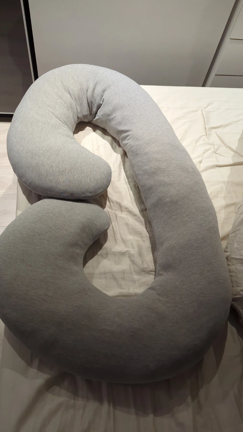 Pharmedoc Grey Pregnancy Pillow