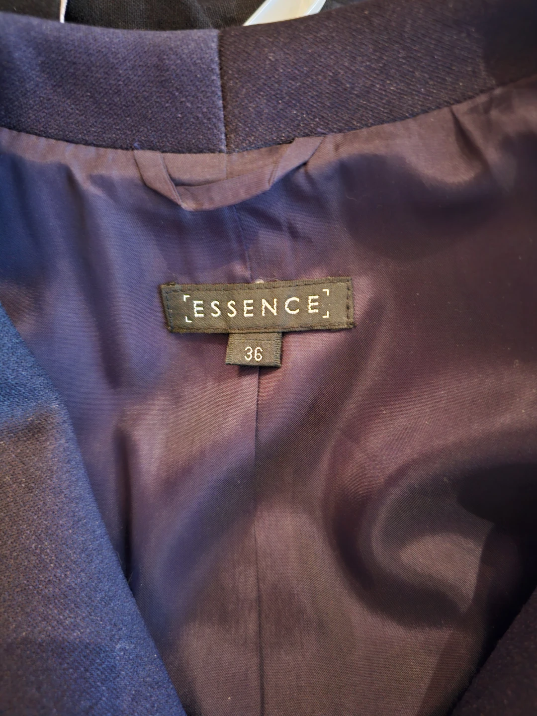 Essence Navy Blue Skirt Suit Set - photo 3