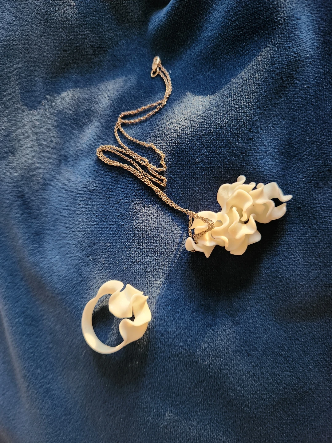 Floraform flora pendant and ring - photo 4