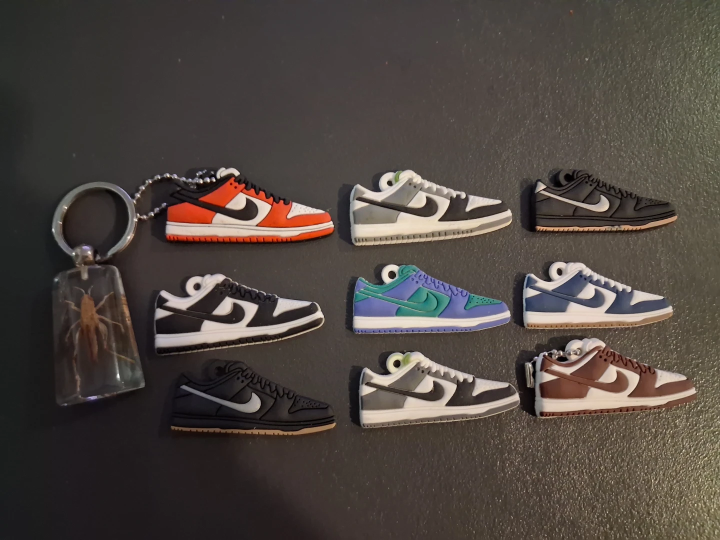 9 Nike Dunk Sneaker Keychains