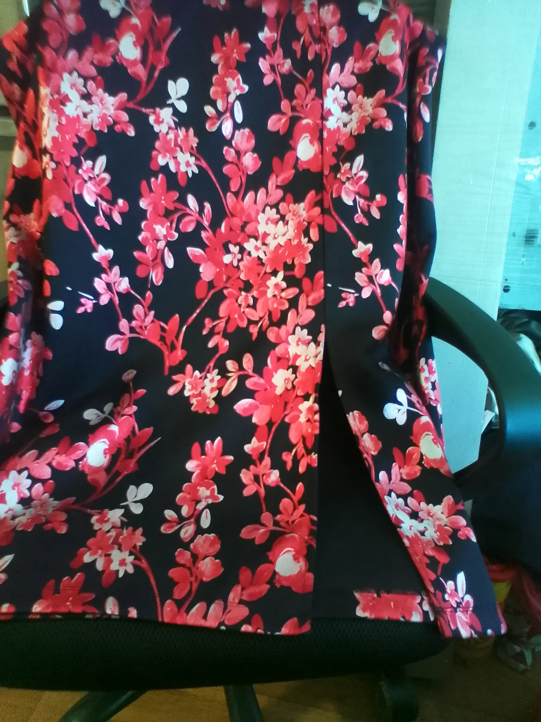 Floral Print Skirt (plus size)
