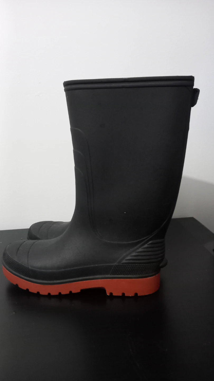 Black Rubber Rain/snow Boots Size 5