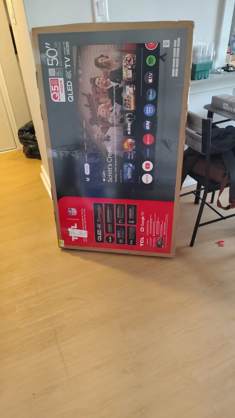 TCL 50-inch QLED 4K Google TV