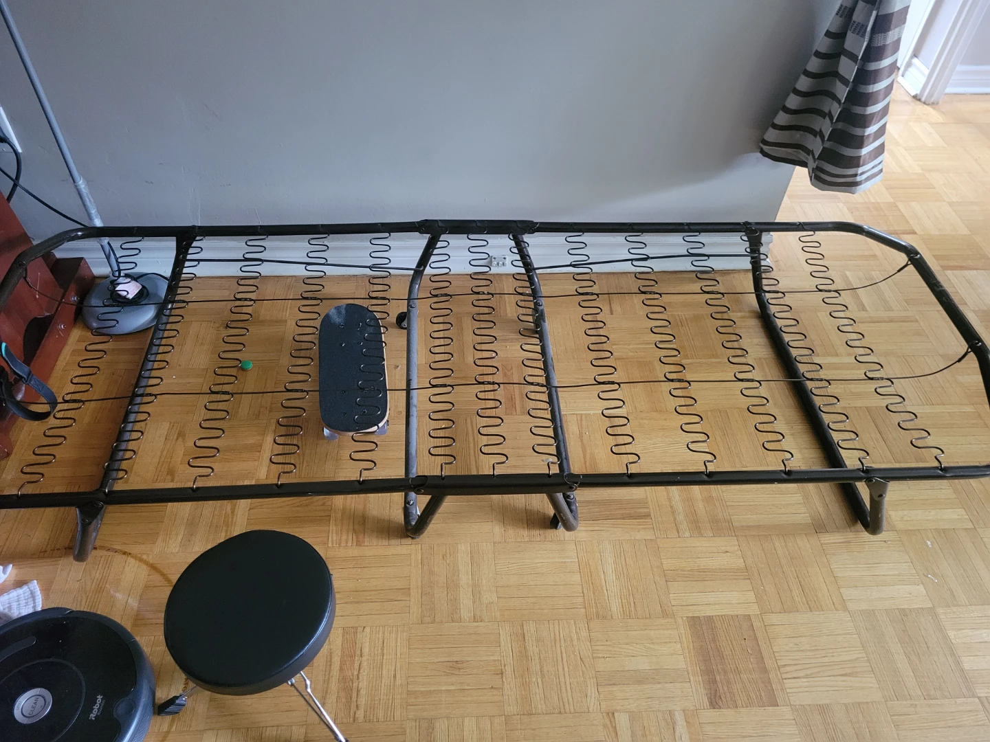 Folding guest bed with mattress - photo 5