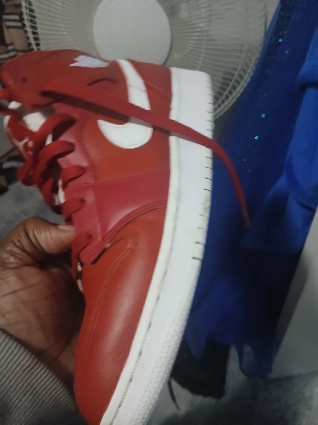Nike Air Jordan 1 High Red/White Size 5.5Y