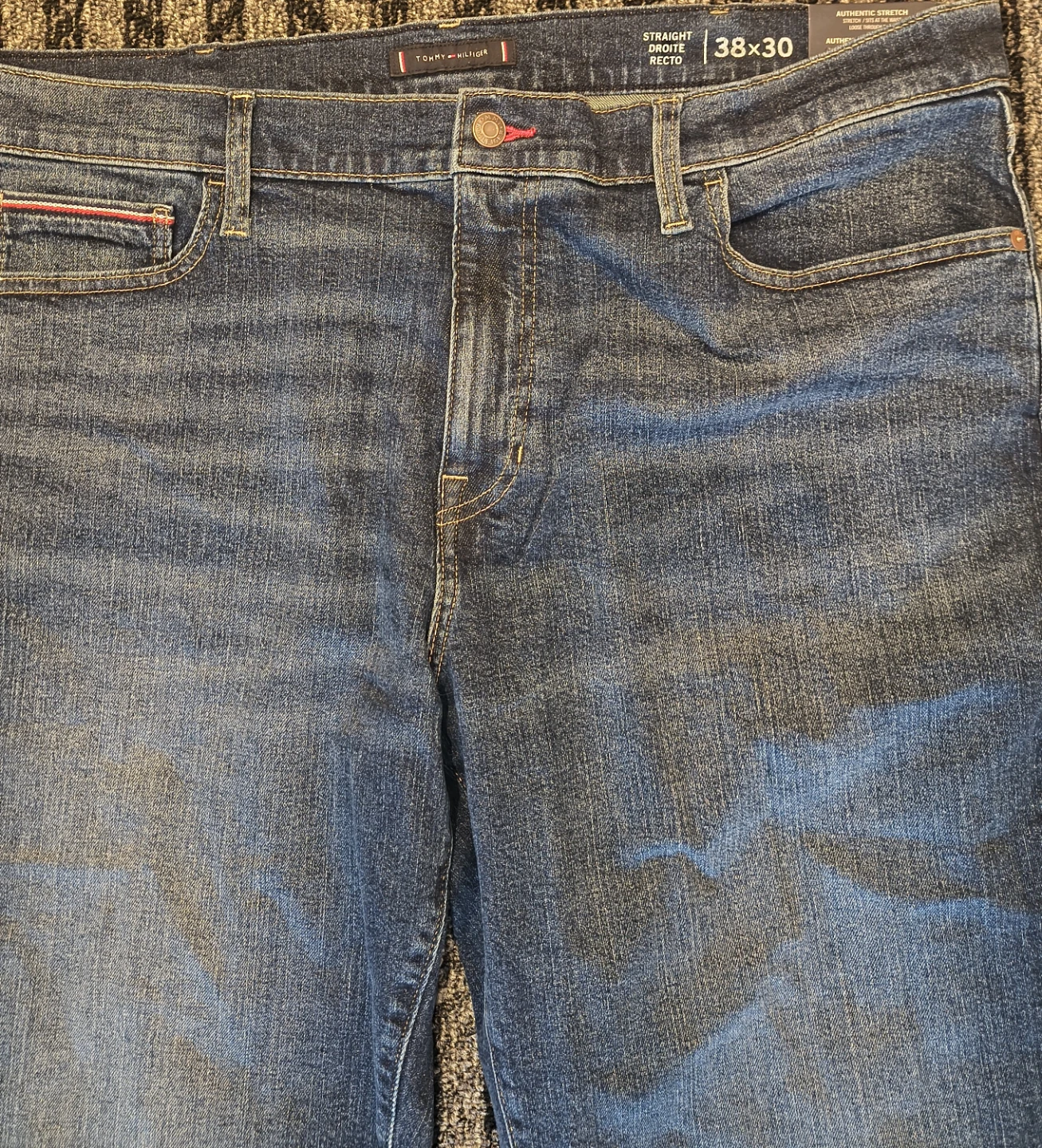 Tommy Hilfiger THFlex Straight Leg Jeans 38x30 - photo 2