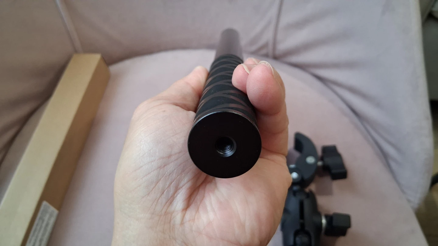 Invisible stick clamps mount ebike motorcycle GoPro Insta360 - photo 3