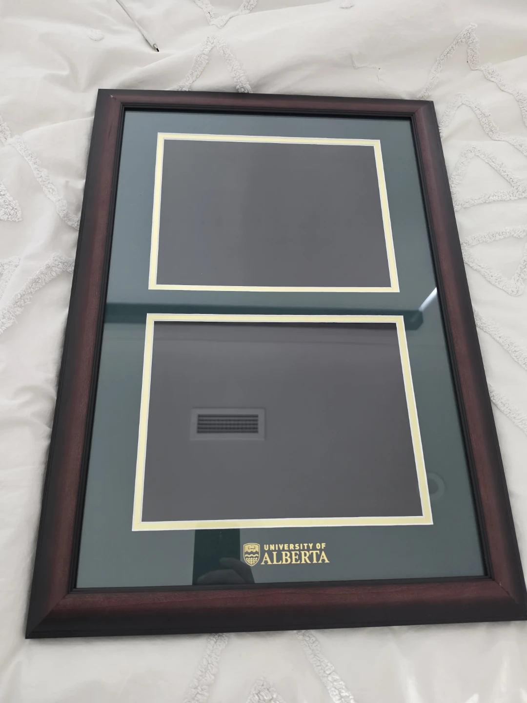 Beautiful Double Diploma/Degree or Picture Frame