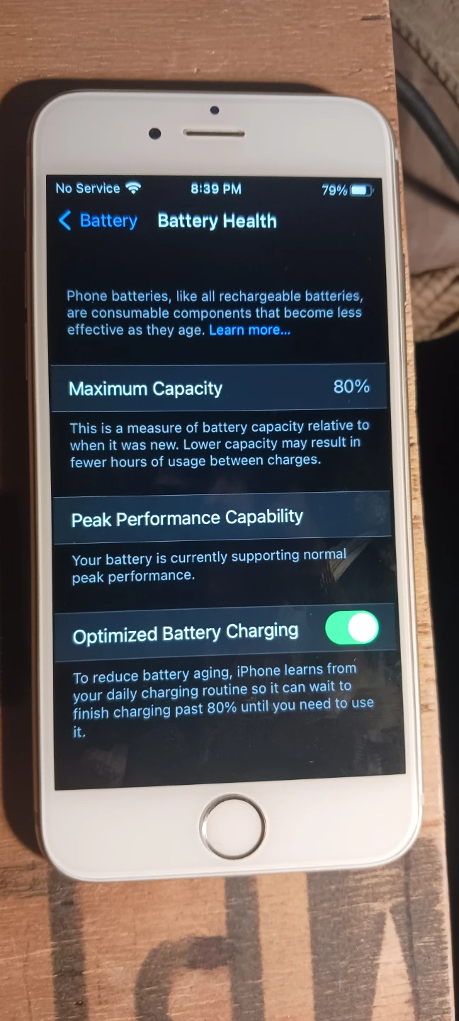 Apple iPhone 6s Silver 16gb - photo 2