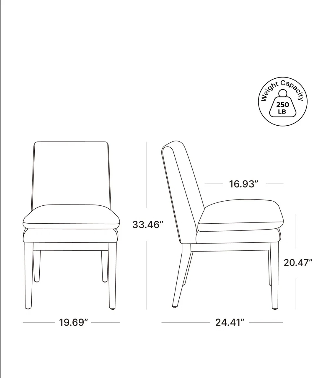 Tan faux leather  chair - photo 2