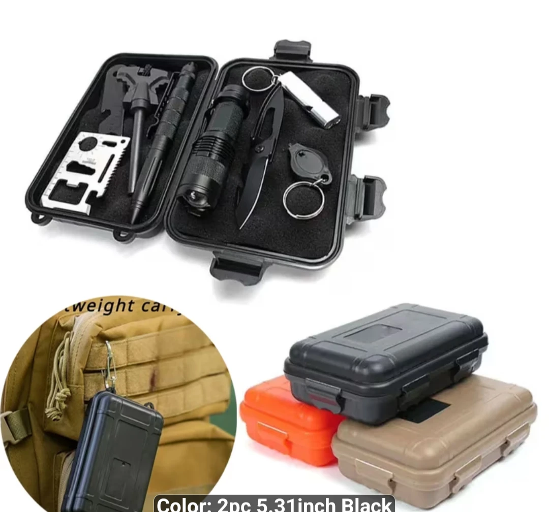 NIP - Small Hard Plastic Electronics Jewellery Storage Case - photo 4