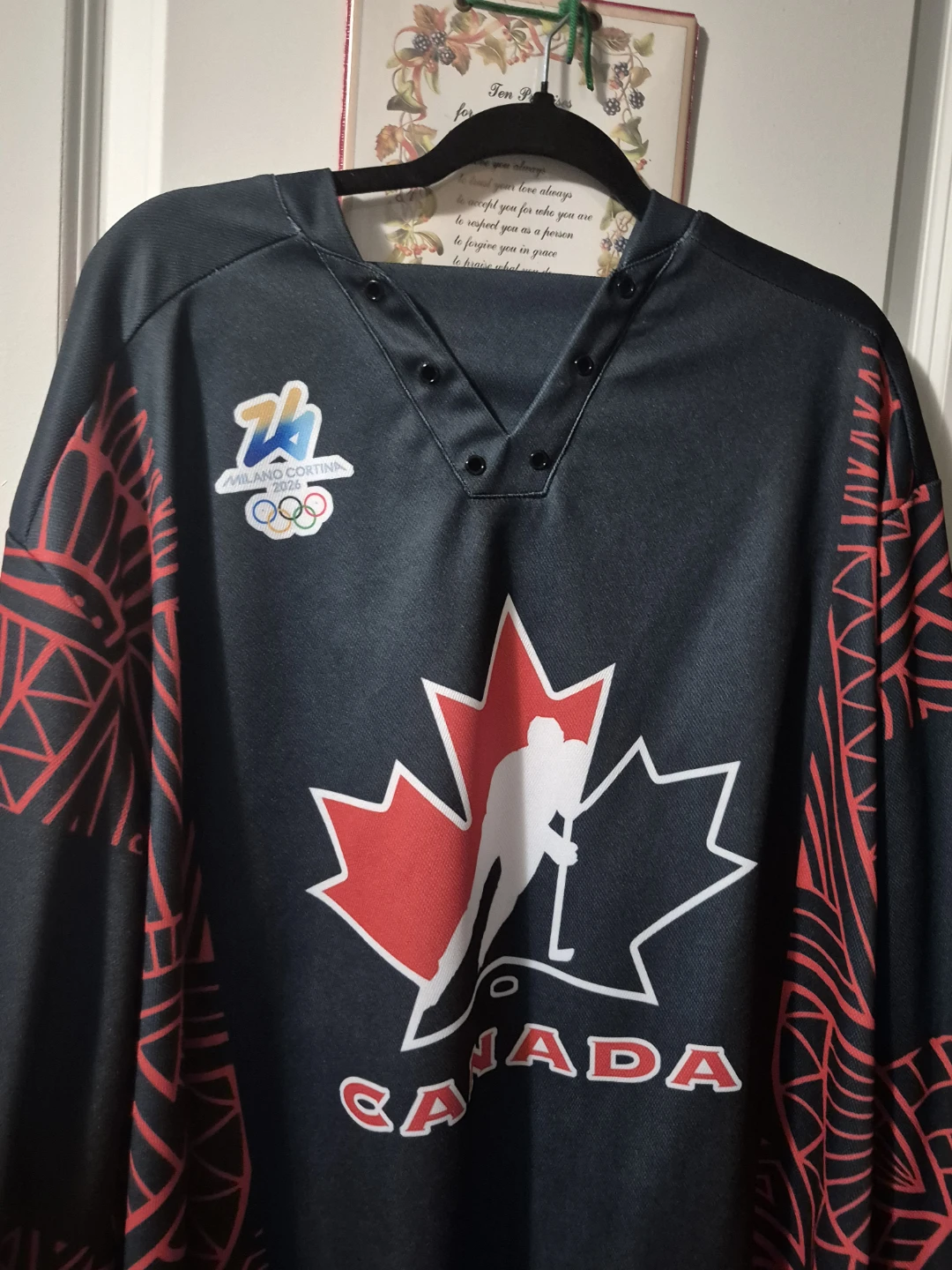 Milano Cortina 2026 Canada Hockey Jersey