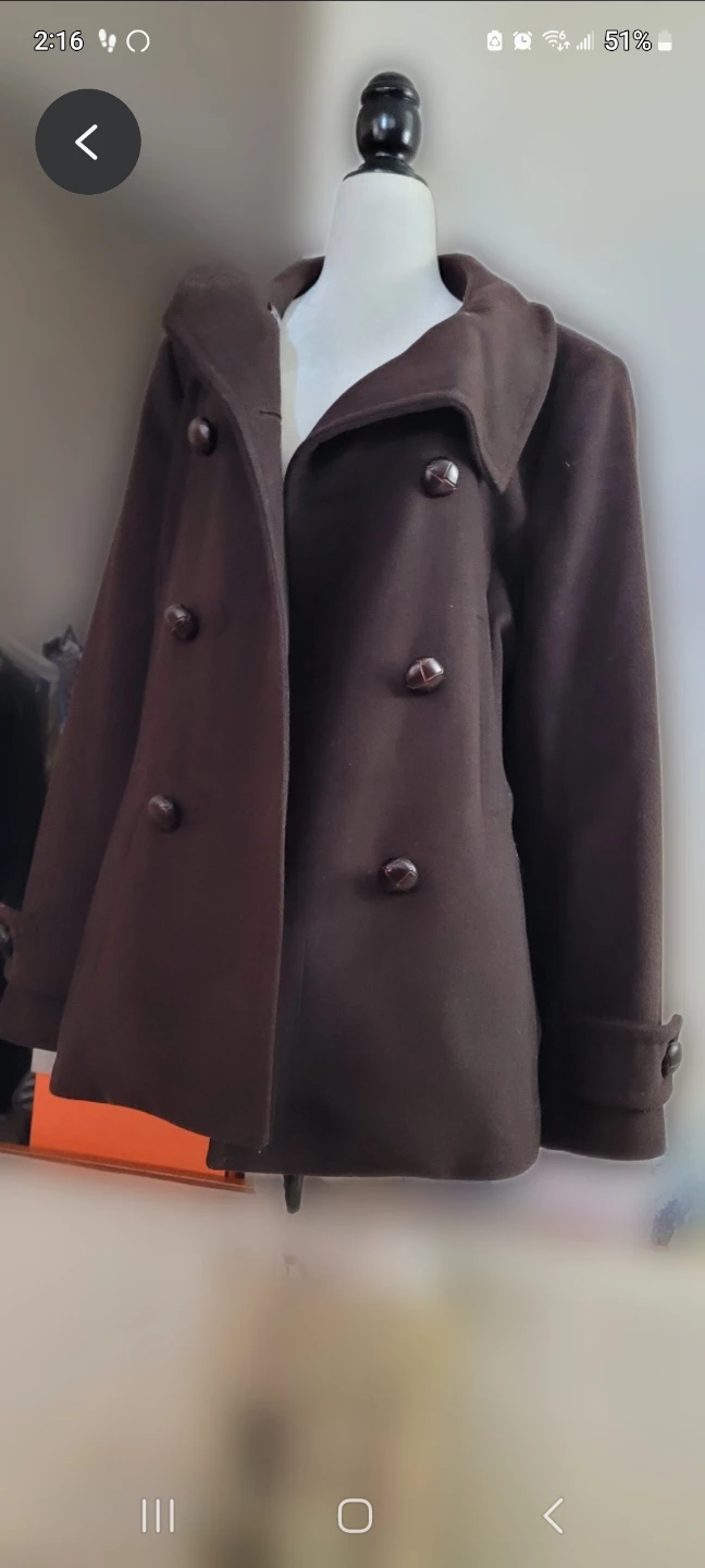 Gorgeous wool, cashmere Peacoat from Babaton Aritzia - photo 4