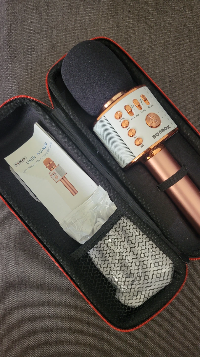 🎤 BONAOK Q37 Wireless Microphone and Speaker - photo 2