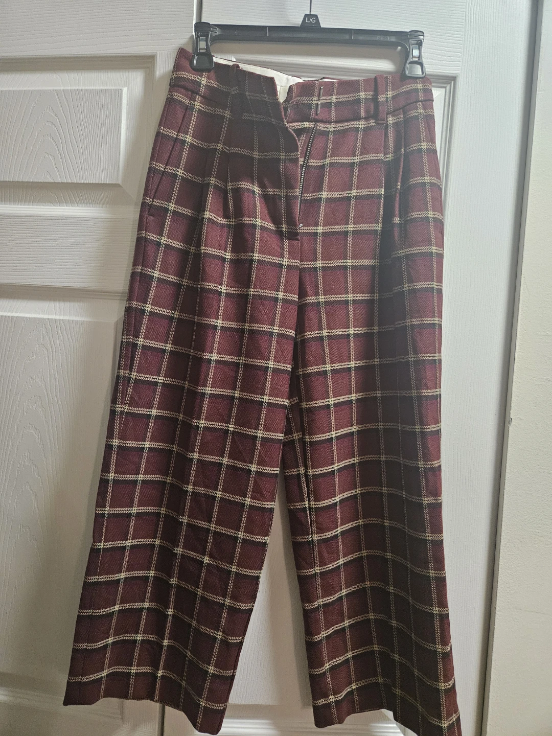 Wilfred Plaid Trousers