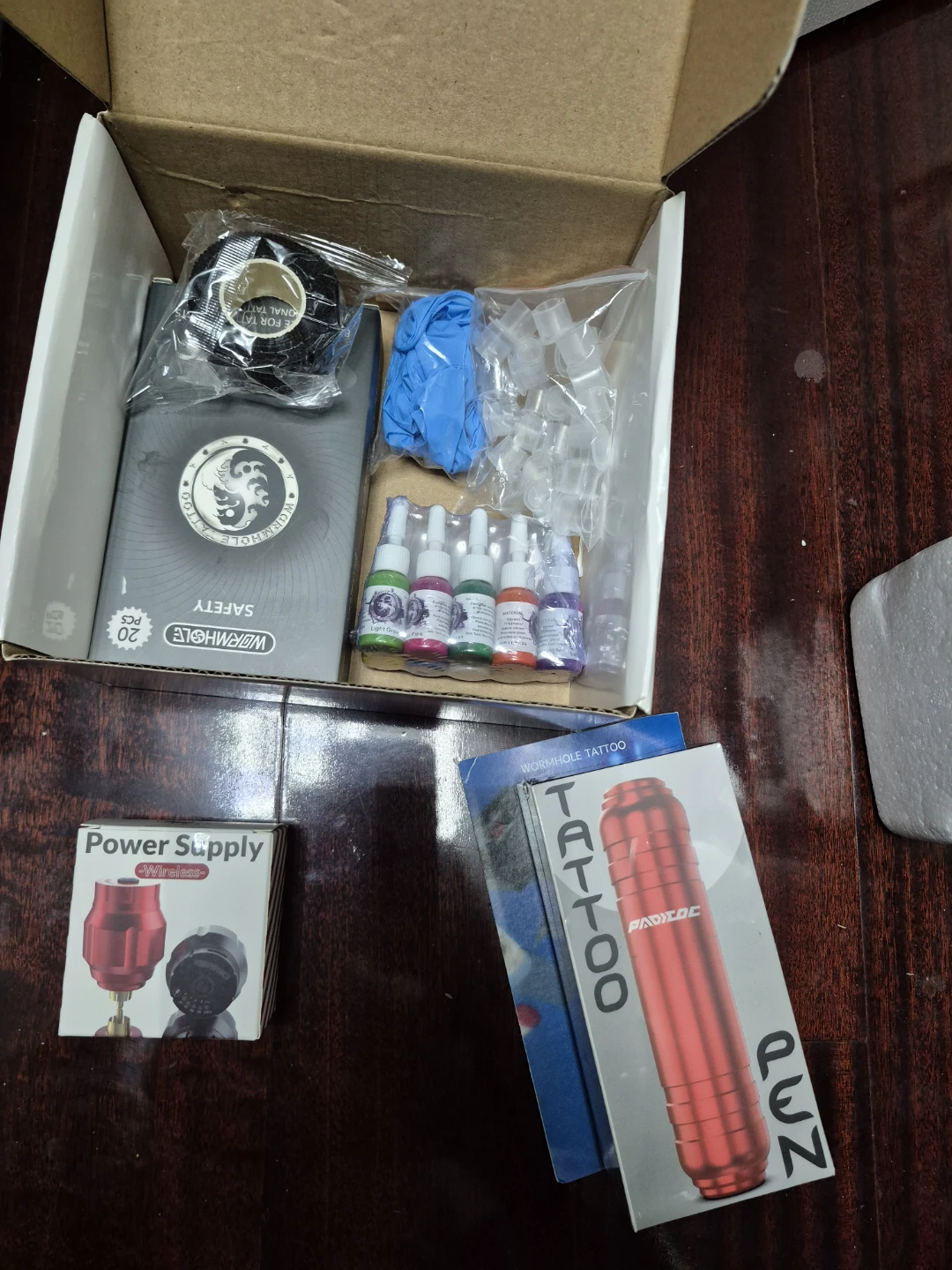New Tattoo Pen Kit with Wireless Power Supply
