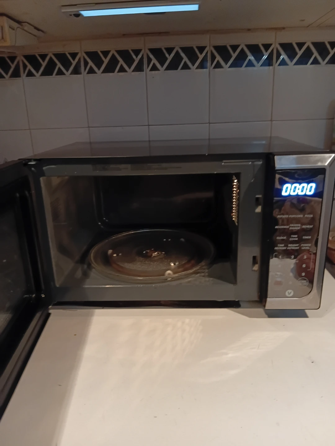 Vida Stainless Steel Compact Microwave READ DESCRIPTION ON SIZE - photo 2