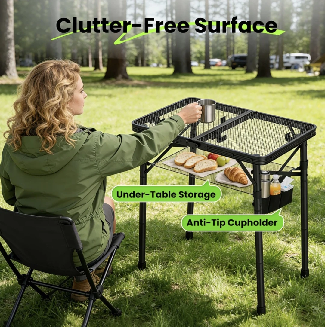 Portable Folding Outdoor Camping Table - photo 4