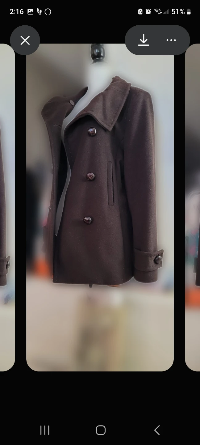 Gorgeous wool, cashmere Peacoat from Babaton Aritzia - photo 3