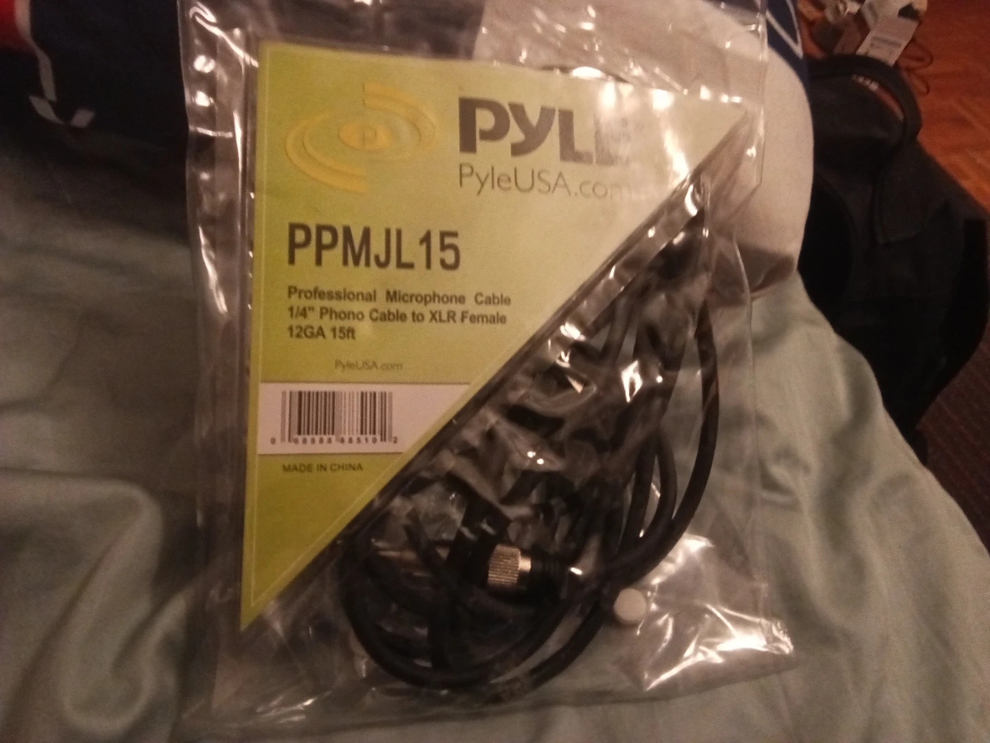 Pyle PPMJL15 Professional Microphone Cable