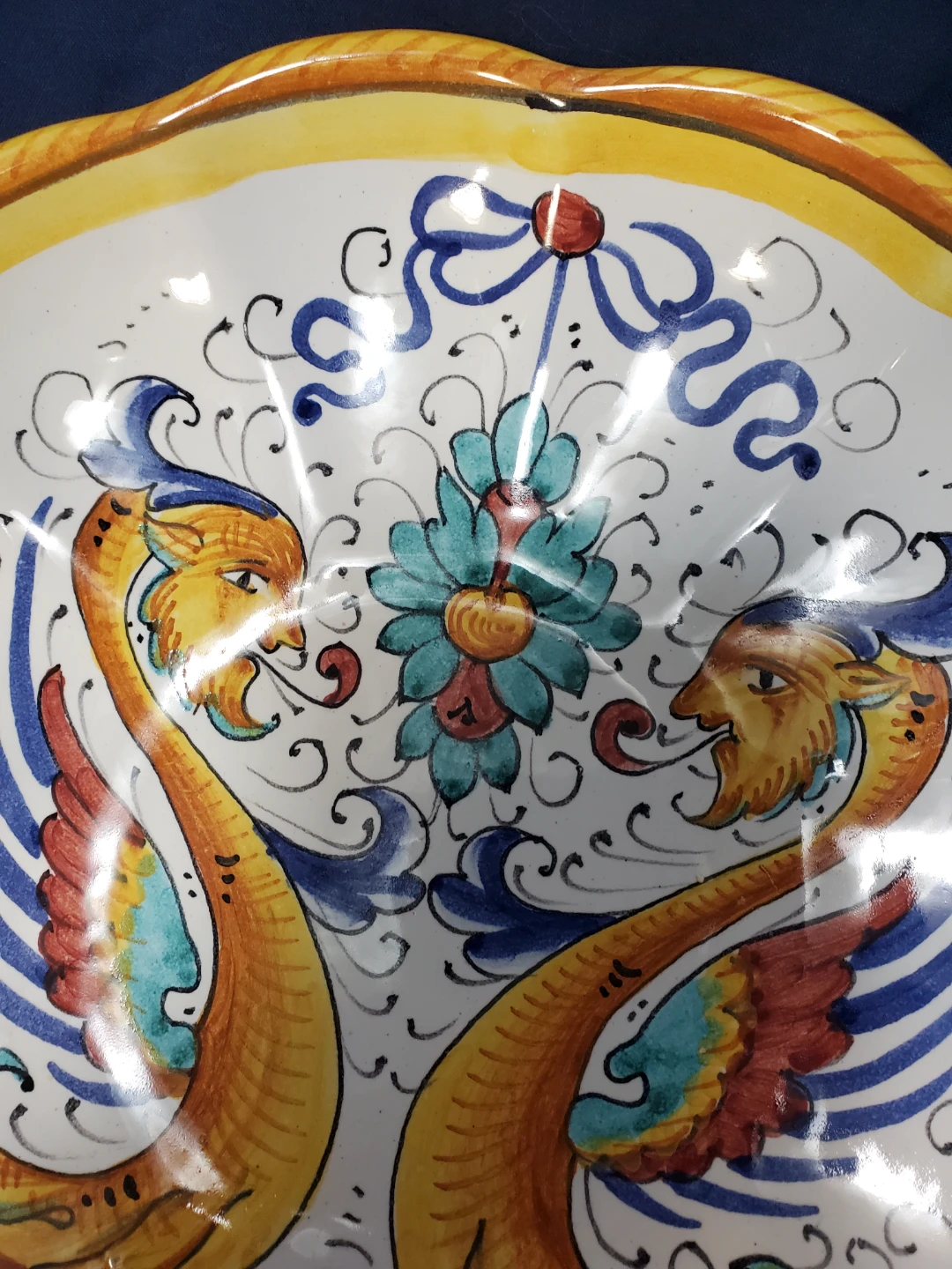 Deruta Italy Raffaellesco 10" Decorative Wall Plate - photo 5