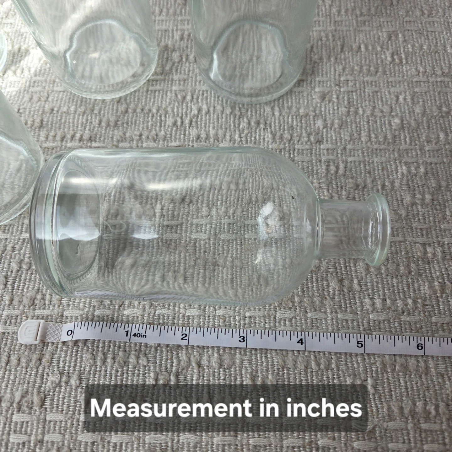 10 pieces - New Clear Glass Bud Vases - photo 2