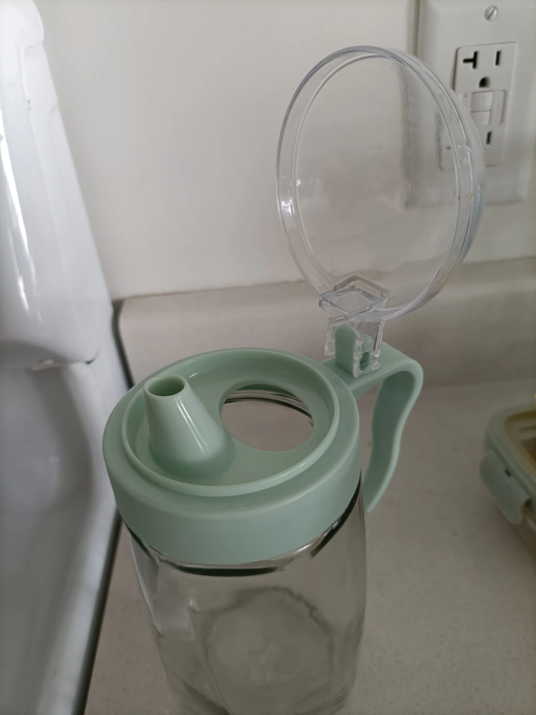 Glass Oil/Vinegar Dispenser - photo 2