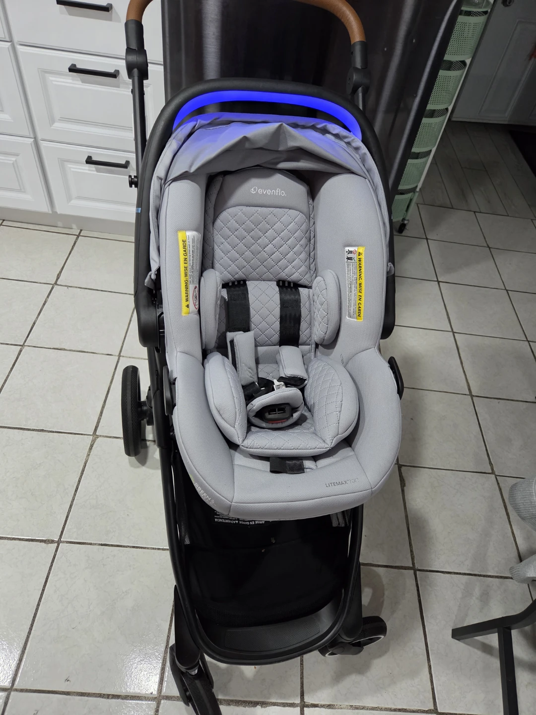Evenflo Litemax NXT SensorySoothe Infant Car Seat