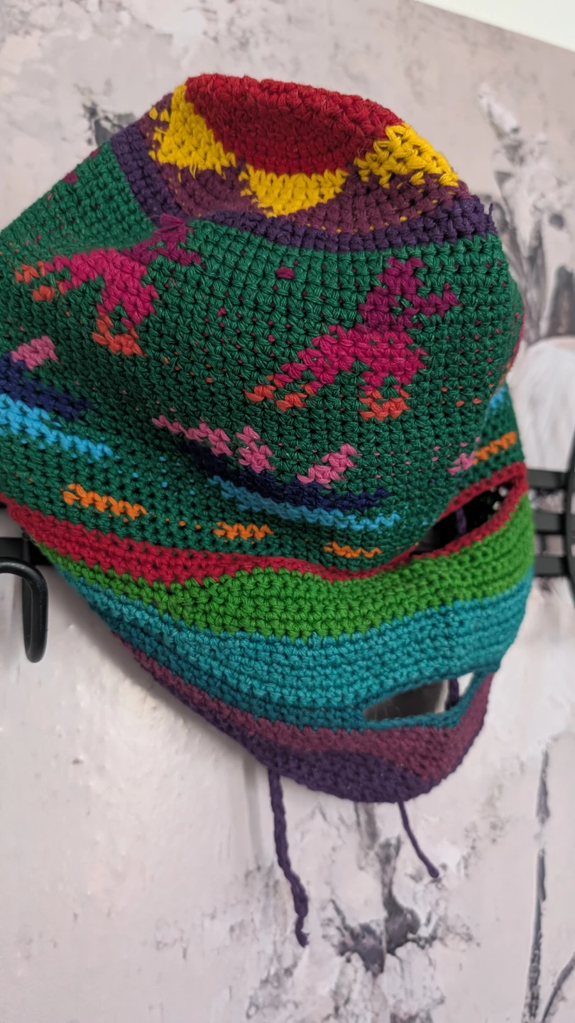 Crochet Balaclava Face Mask & Toque - photo 2
