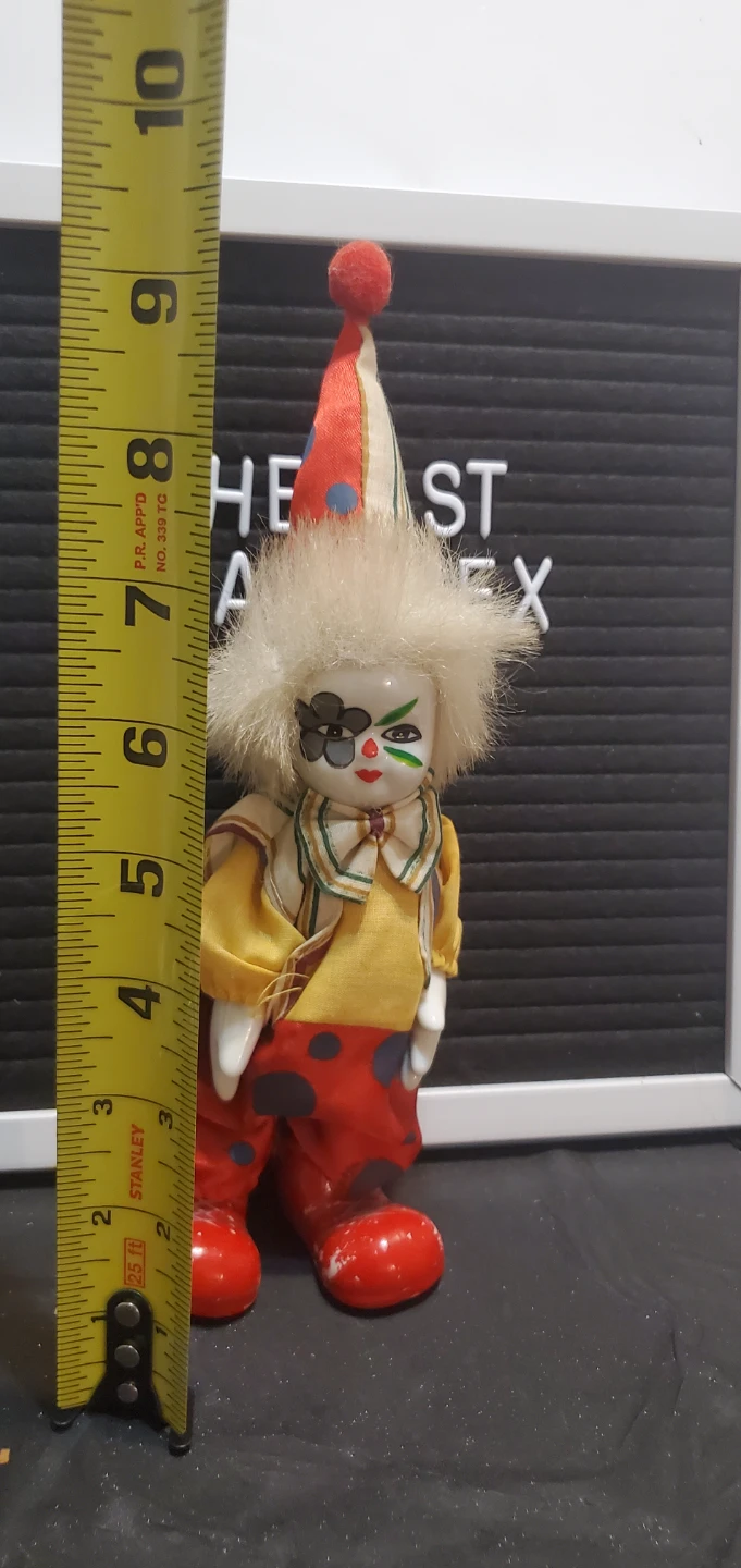 Vintage Porcelain Clown Doll - photo 5