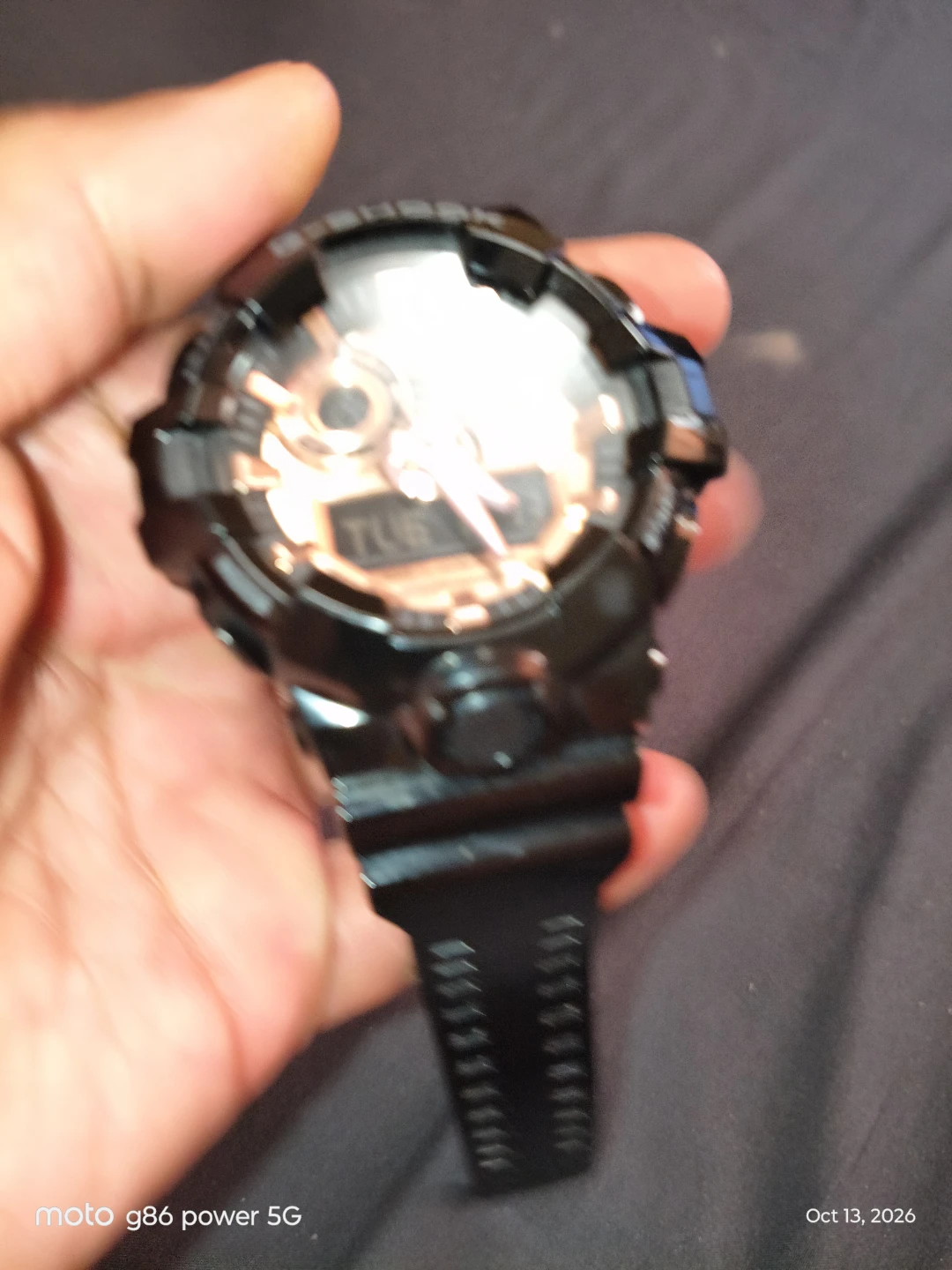 Casio G-Shock Black and Rose Gold Watch - photo 2