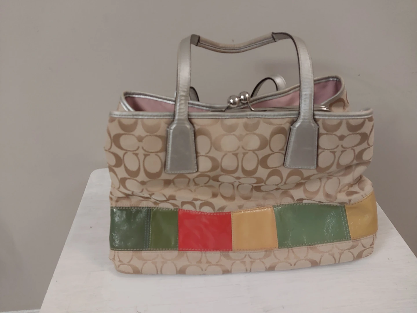Coach Signature Canvas Tote Bag - photo 3