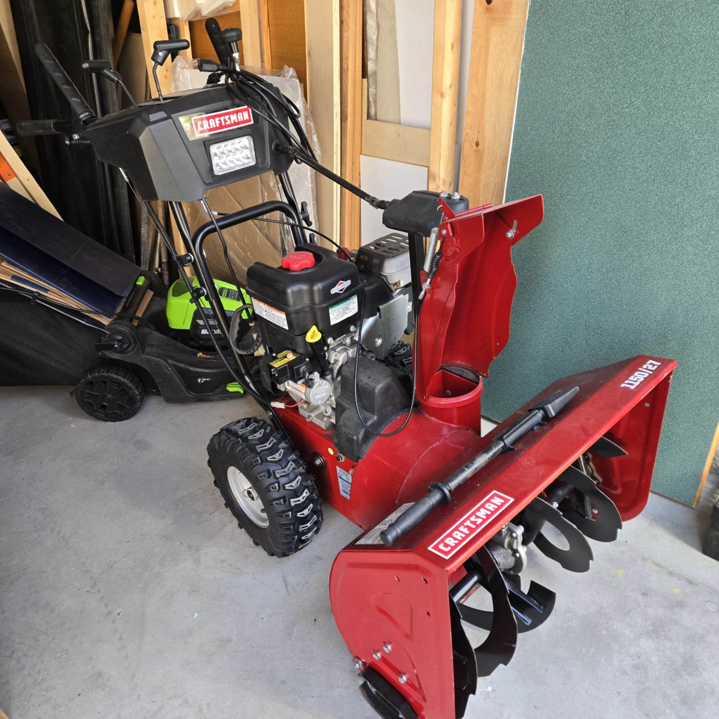 Craftsman 27" snowblower