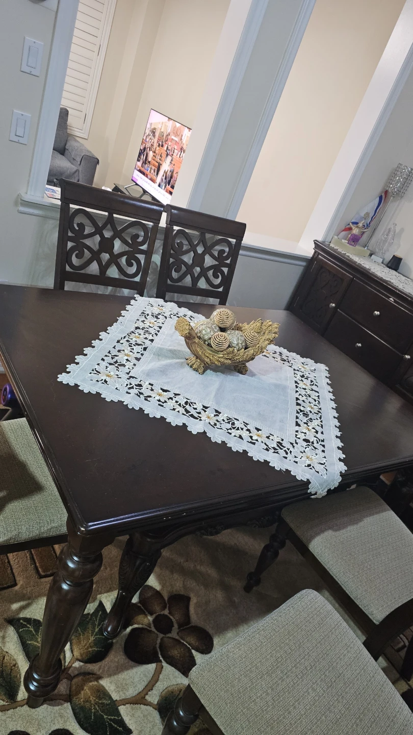 Dinning table with 6 chairs - photo 2