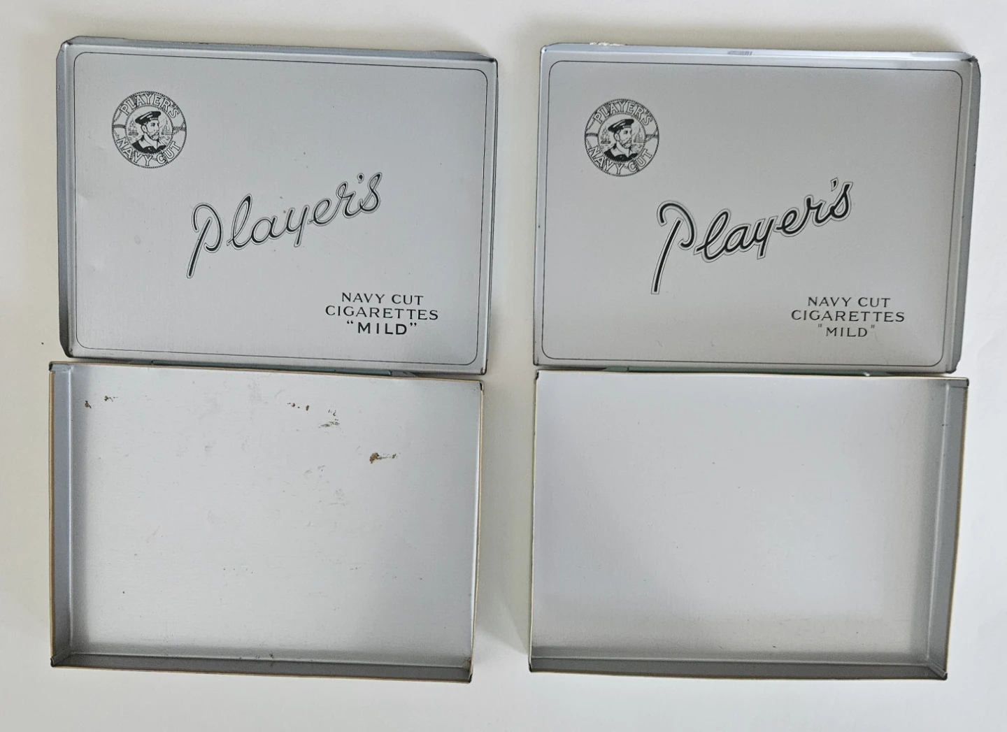 Vintage Player's Cigarette Tins and Eddy Matchbox - photo 2