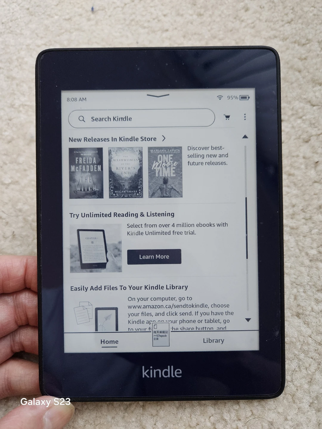 Amazon Kindle PQ94WIF E-Reader - photo 2