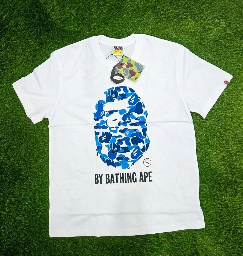 Bape blue cammo tee shirt - photo 2