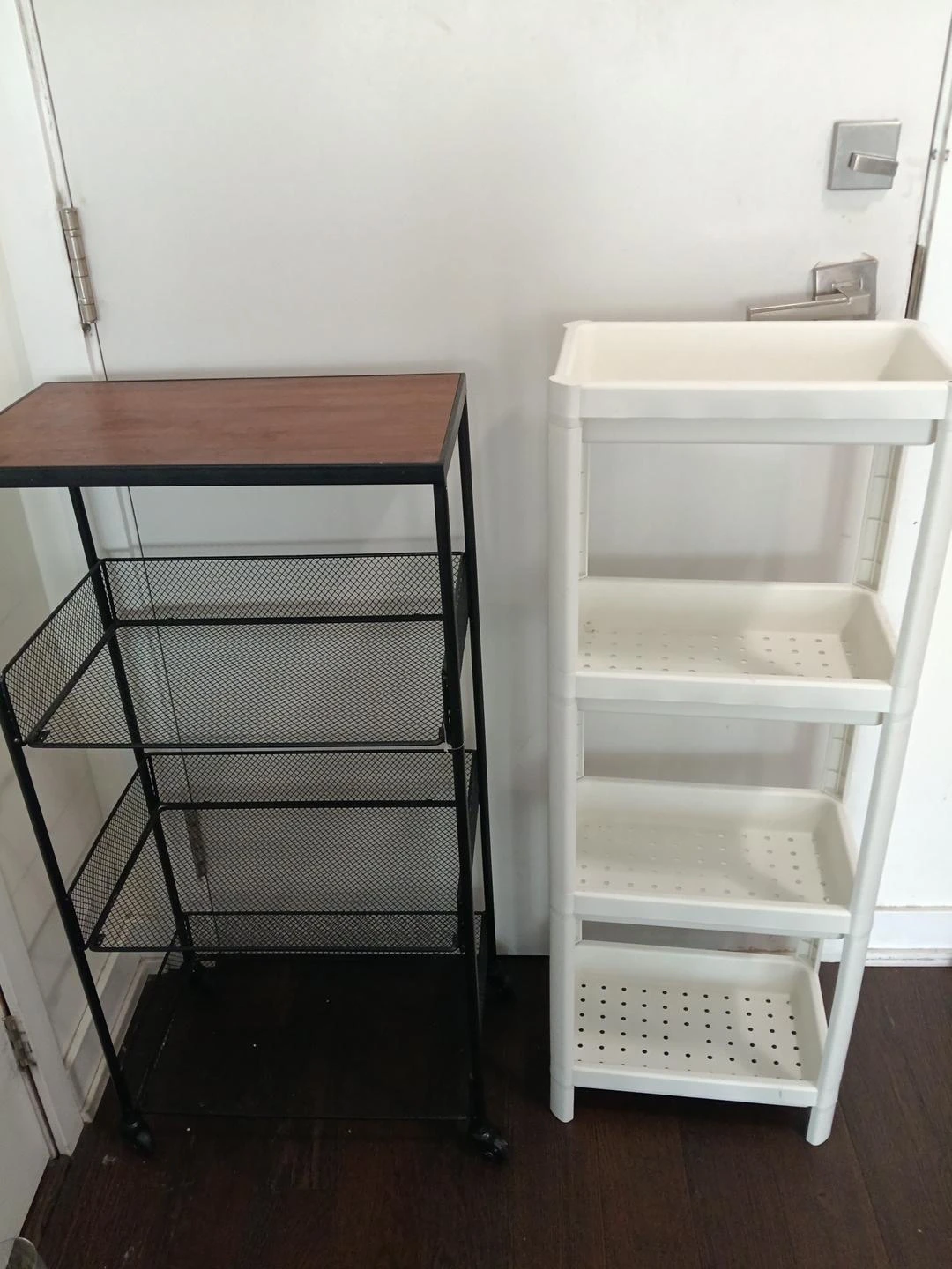 Two storage shelving units - photo 2
