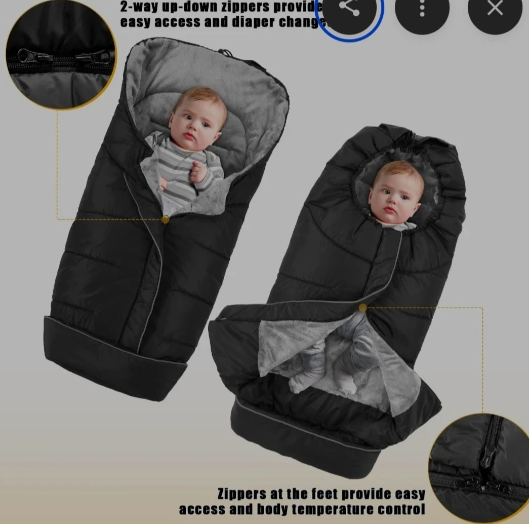 Toddler Stroller Footmuff brand new - photo 3