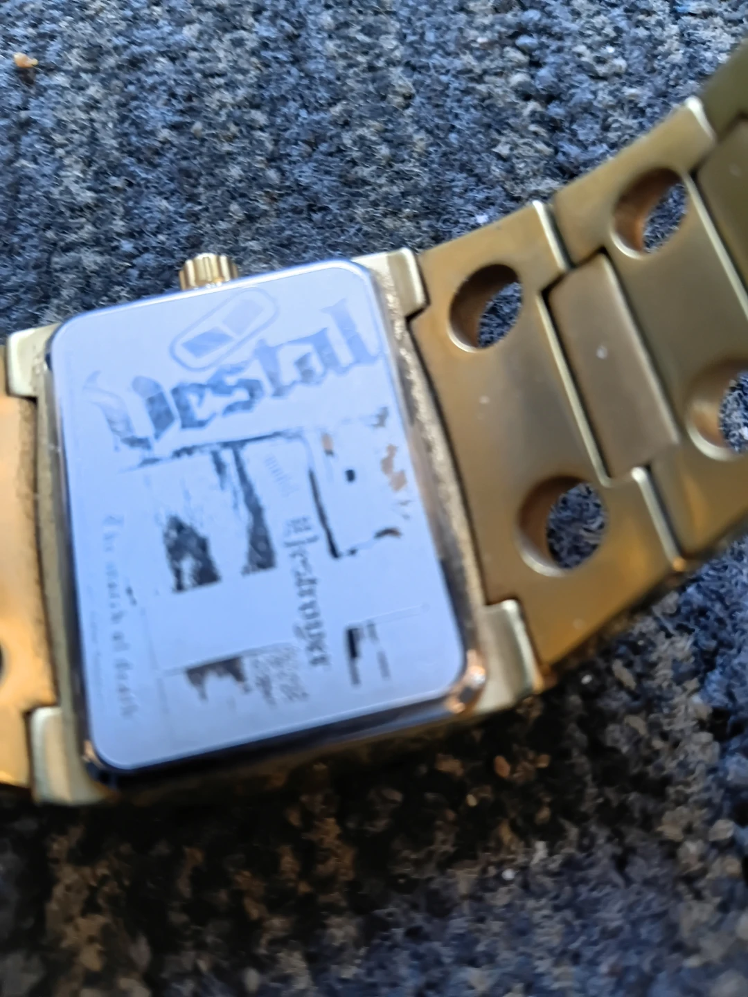 Vestal Destroyer Gold Tone Watch - photo 2