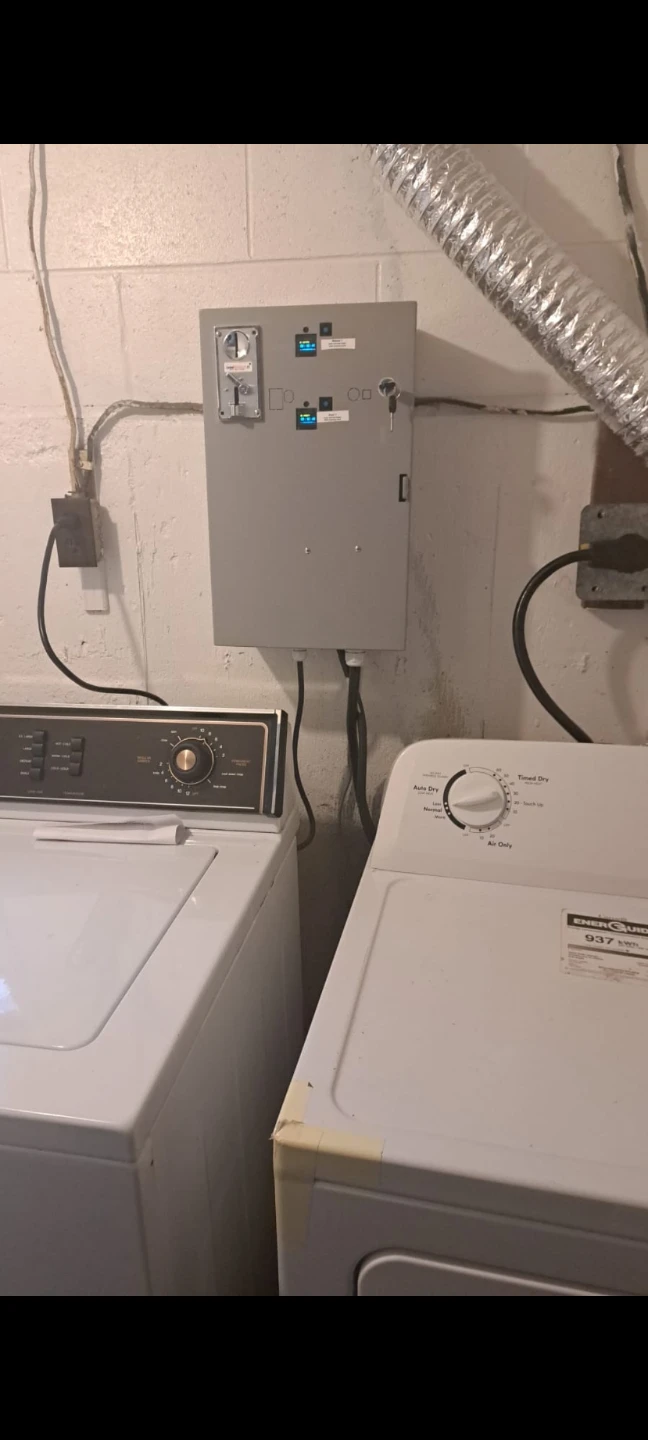 Turn any regular washer dryer into a paybox timer