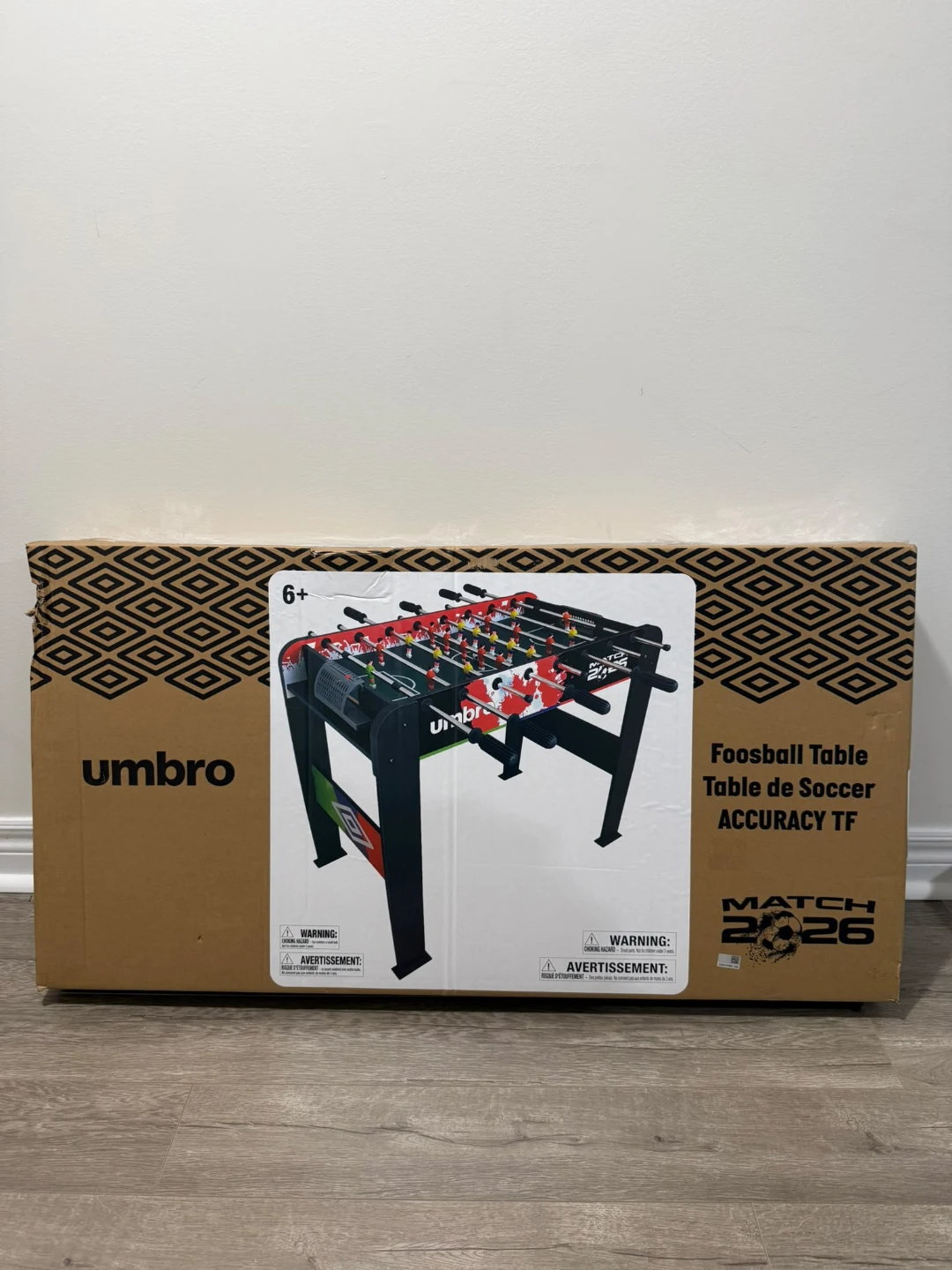 Umbro Match 2026 Foosball Table