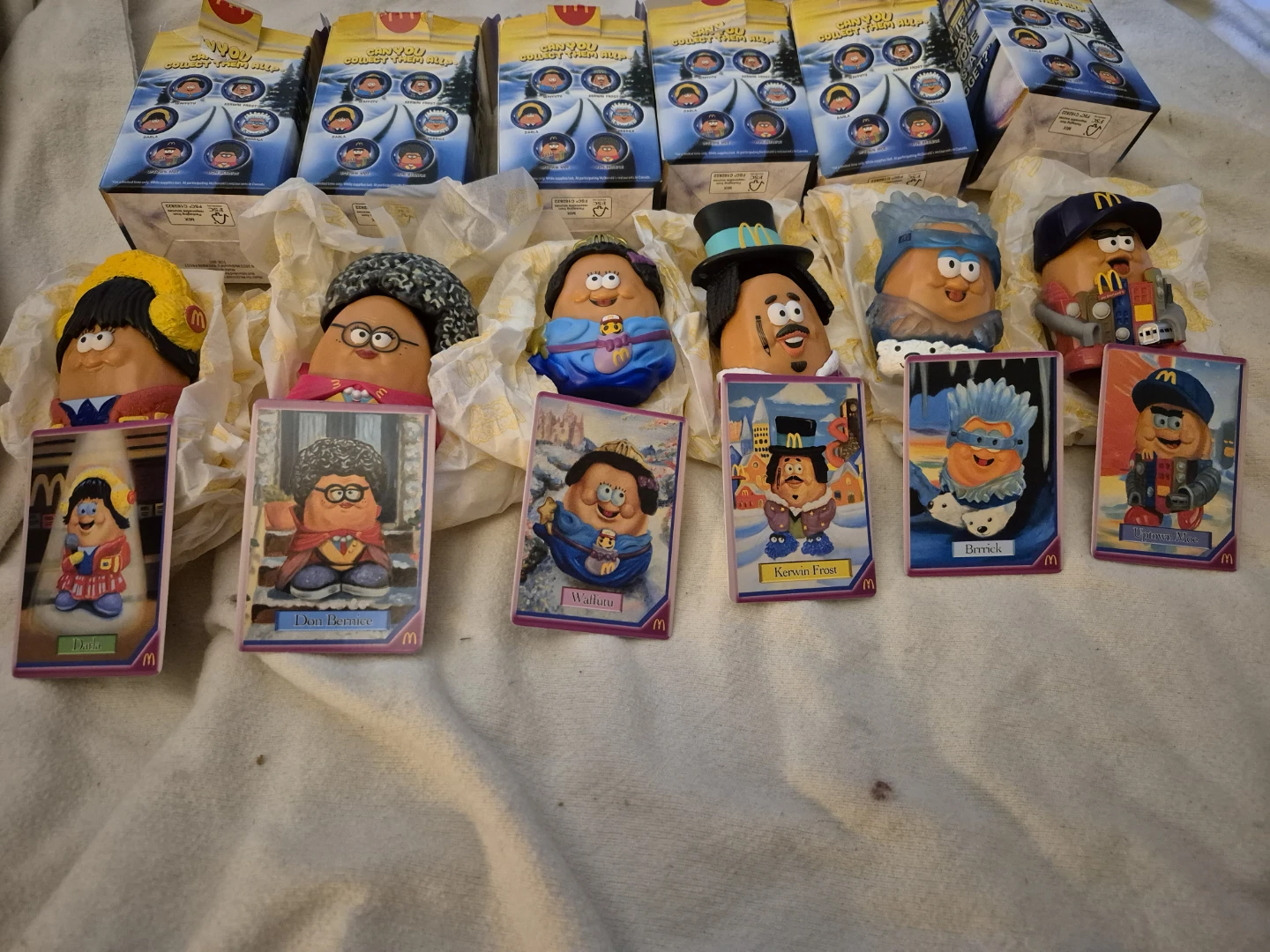 Full Set of 6 Kerwin Frost McDonald's McNugget Buddies - photo 5