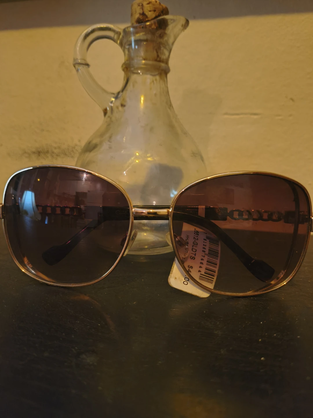 New Jessica Simpson gold tone sunglasses